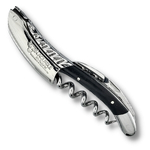 laguiole corkscrew twisted bolster ebony