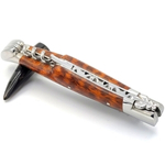 laguiole knife with corkscrew snakewood