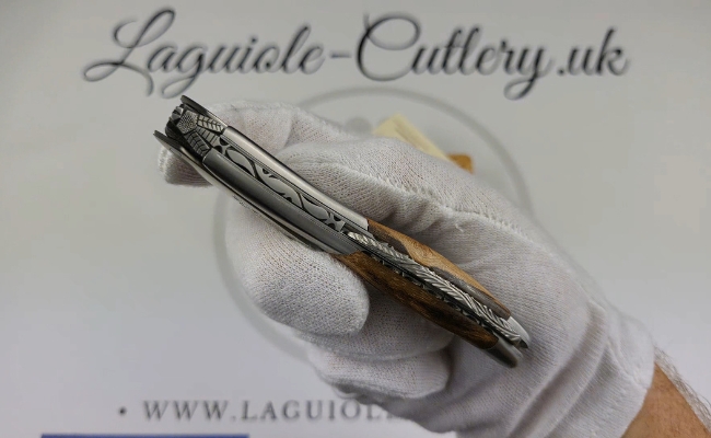 laguiole sommelier corkscrew crafted bee edition grapevine wood