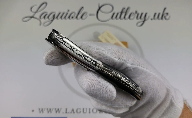 laguiole sommelier corkscrew crafted bee edition buffalo horn