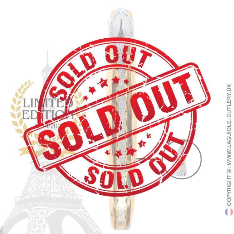 laguiole eiffel tower origin n°14: pocket knife in fossil mammoth ivory – damascus steel blade