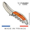 laguiole sommelier corkscrew red cheesewood