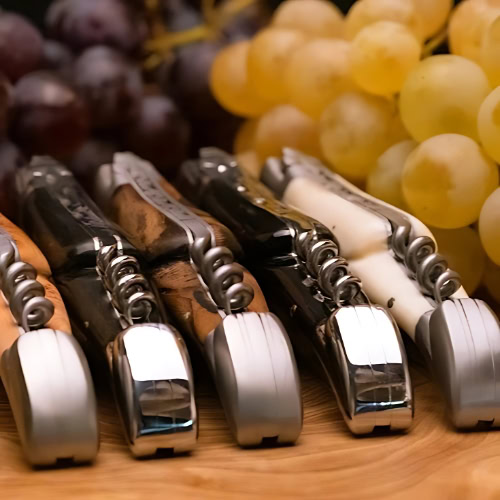 knives with corkscrew 