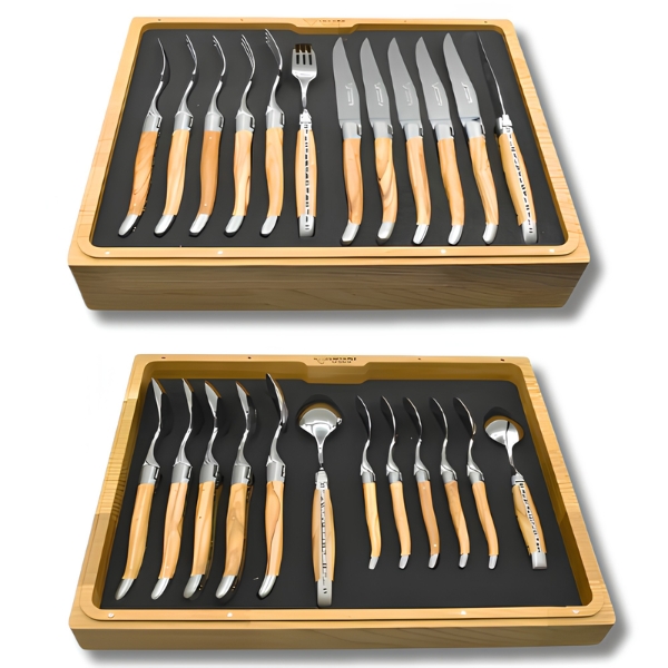 24-Piece Laguiole Cutlery Set for 6