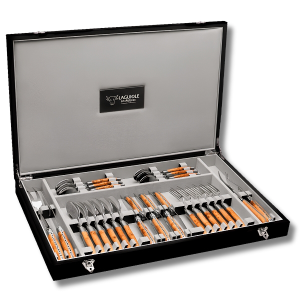 28-Piece Laguiole Canteen of Cutlery for 6